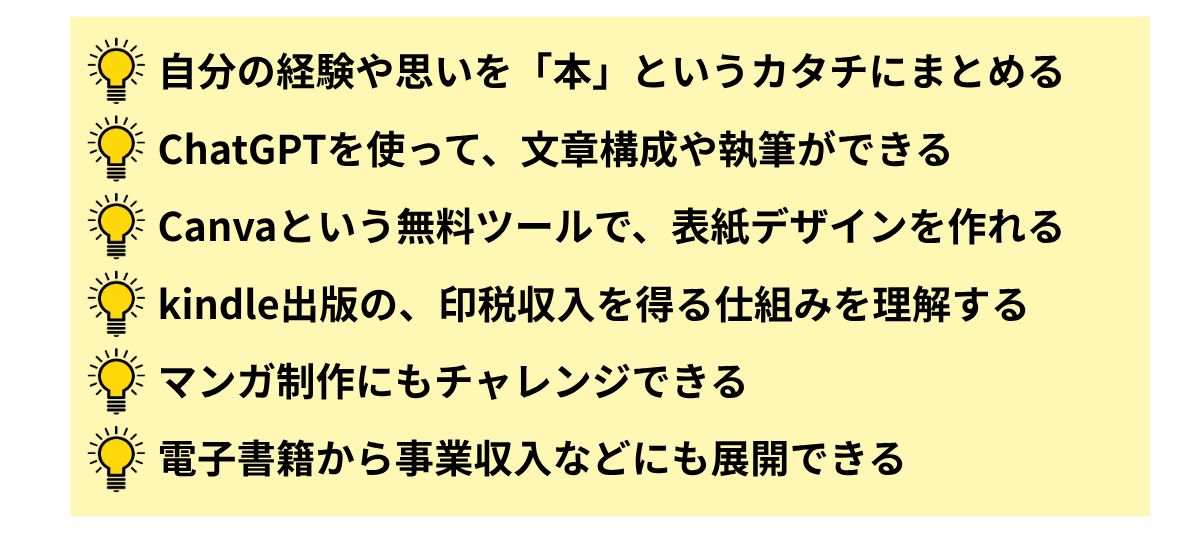 出来ることリスト